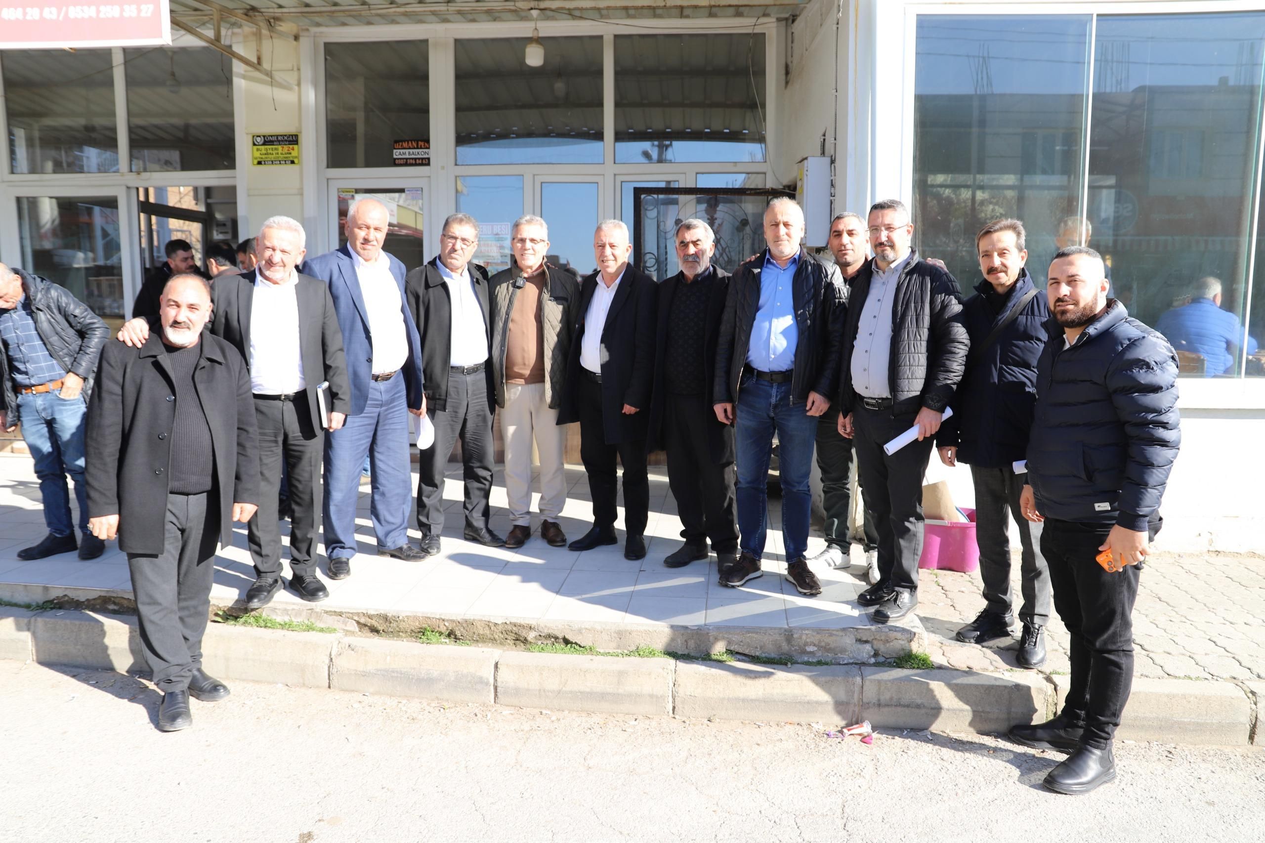 Başkan Tetik Muammer Aksoy’da halkla buluştu