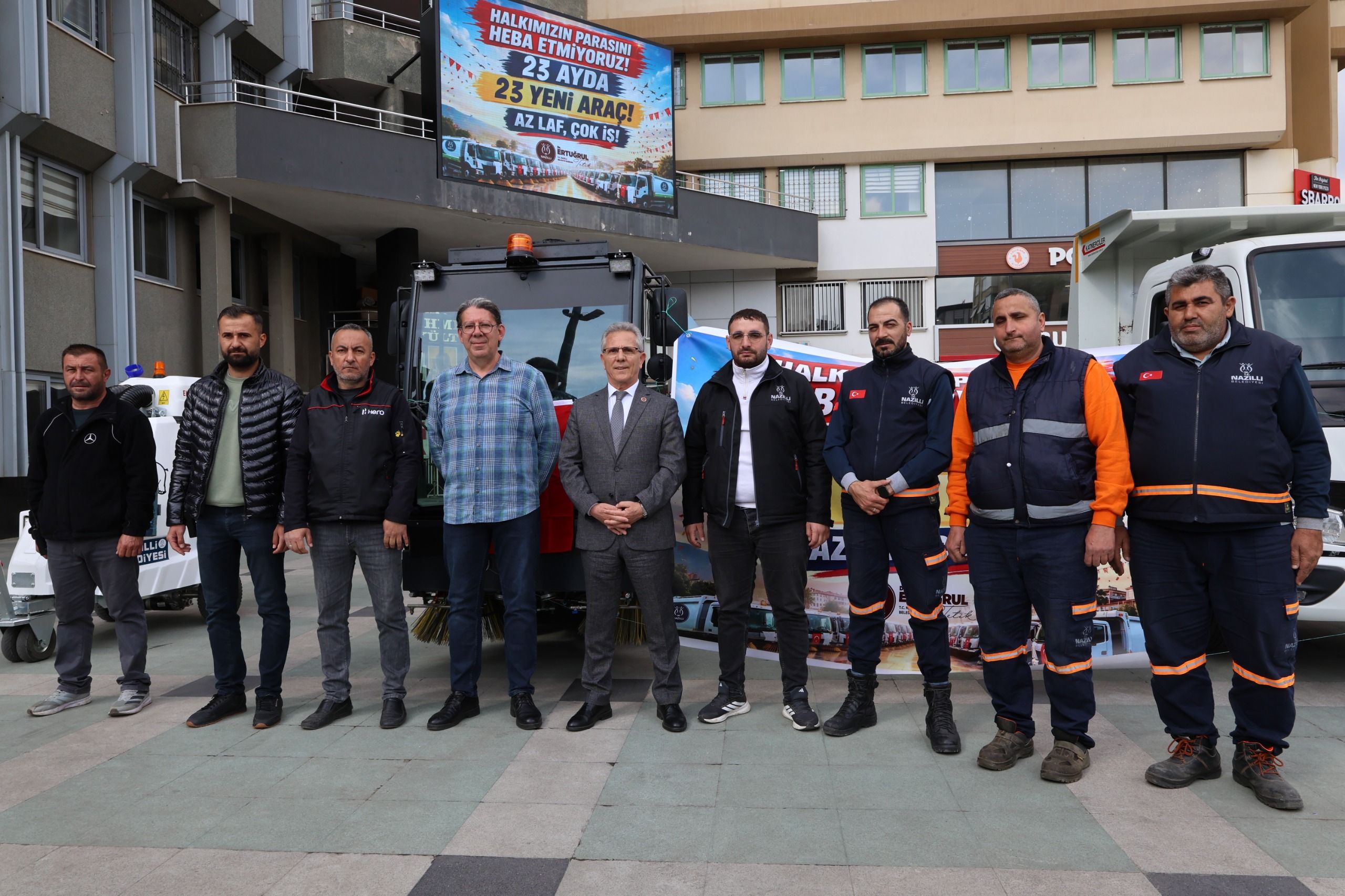 BAŞKAN TETİK’İN TASARRUFU NAZİLLİ HALKINA HİZMET OLARAK DÖNDÜ