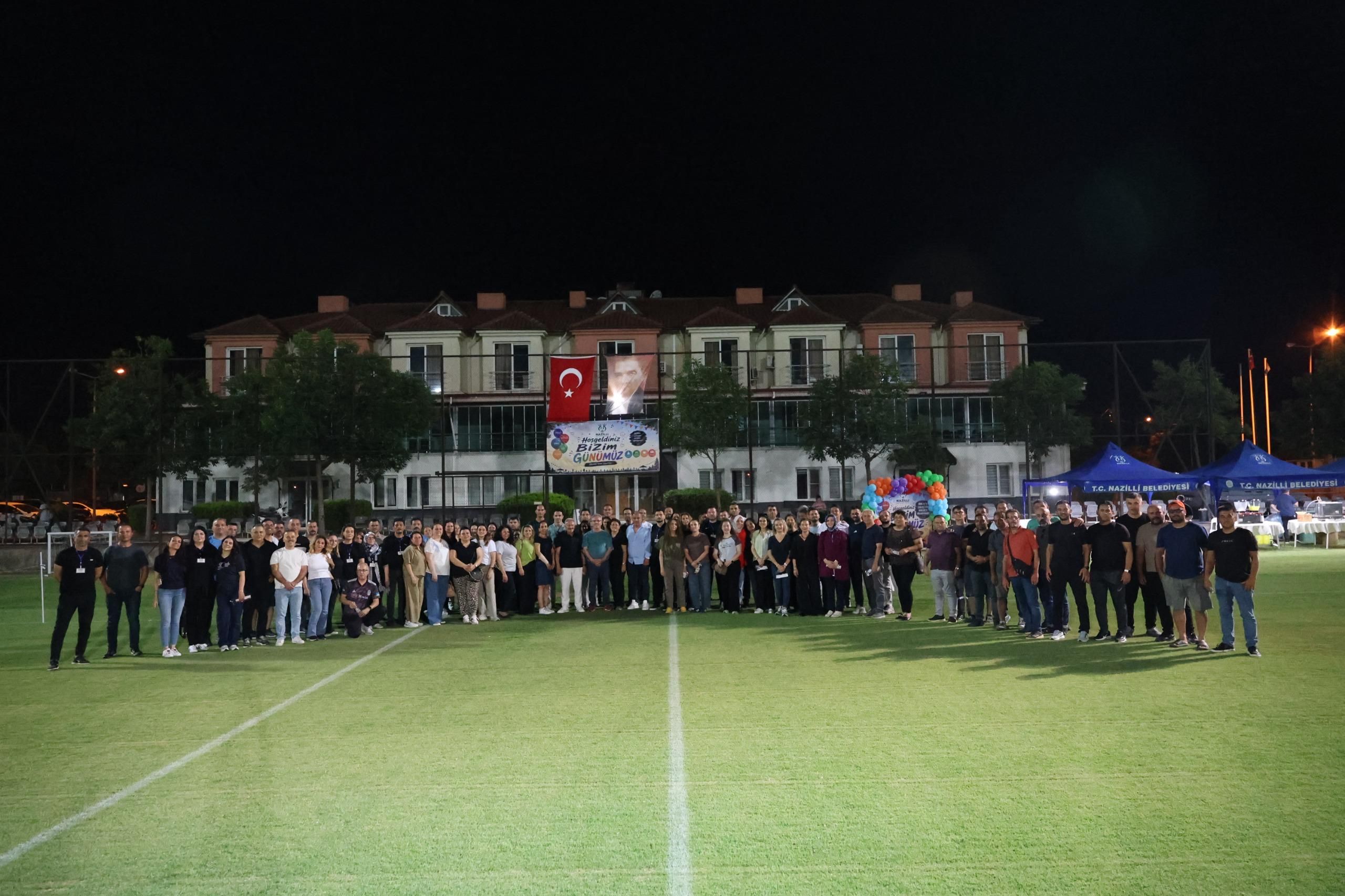NAZİLLİ BELEDİYESİ’NDEN PERSONELE “BİZİM GÜNÜMÜZ” MOTİVASYON GECESİ