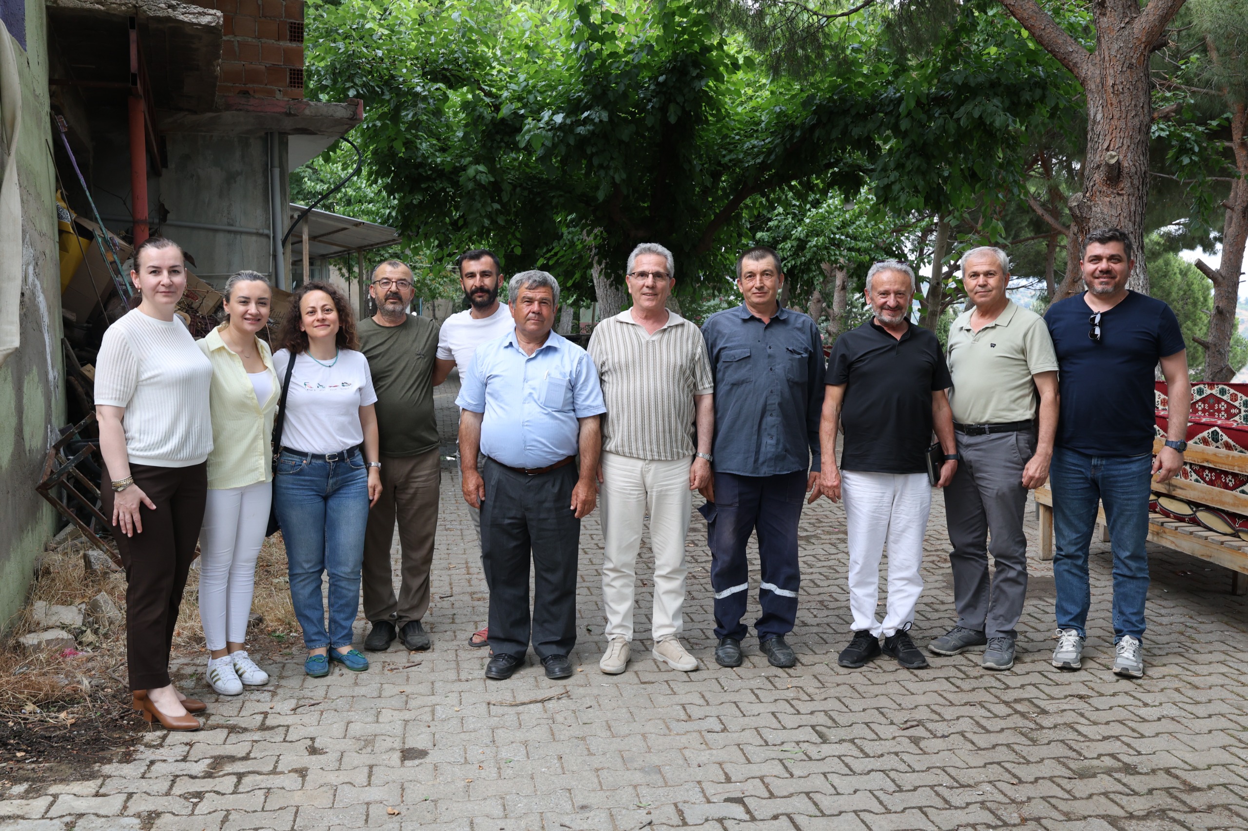 NAZİLLİ'DE MUHTARLARDAN BAŞKAN TETİK'E GÜÇLÜ DESTEK