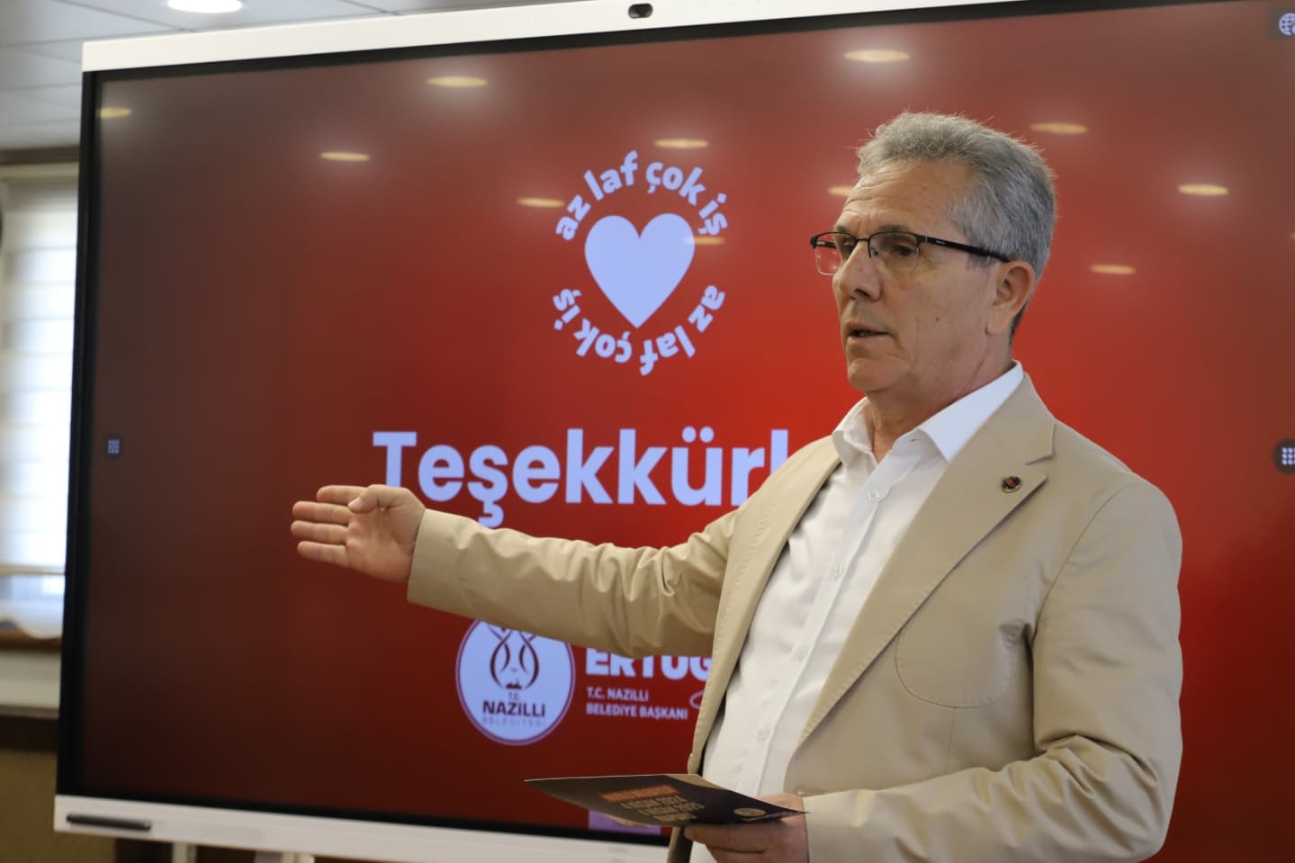 Başkan Tetik’ten Bir Yılın Değerlendirmesi: “Şeffaf Belediyecilikten Taviz Vermiyoruz”