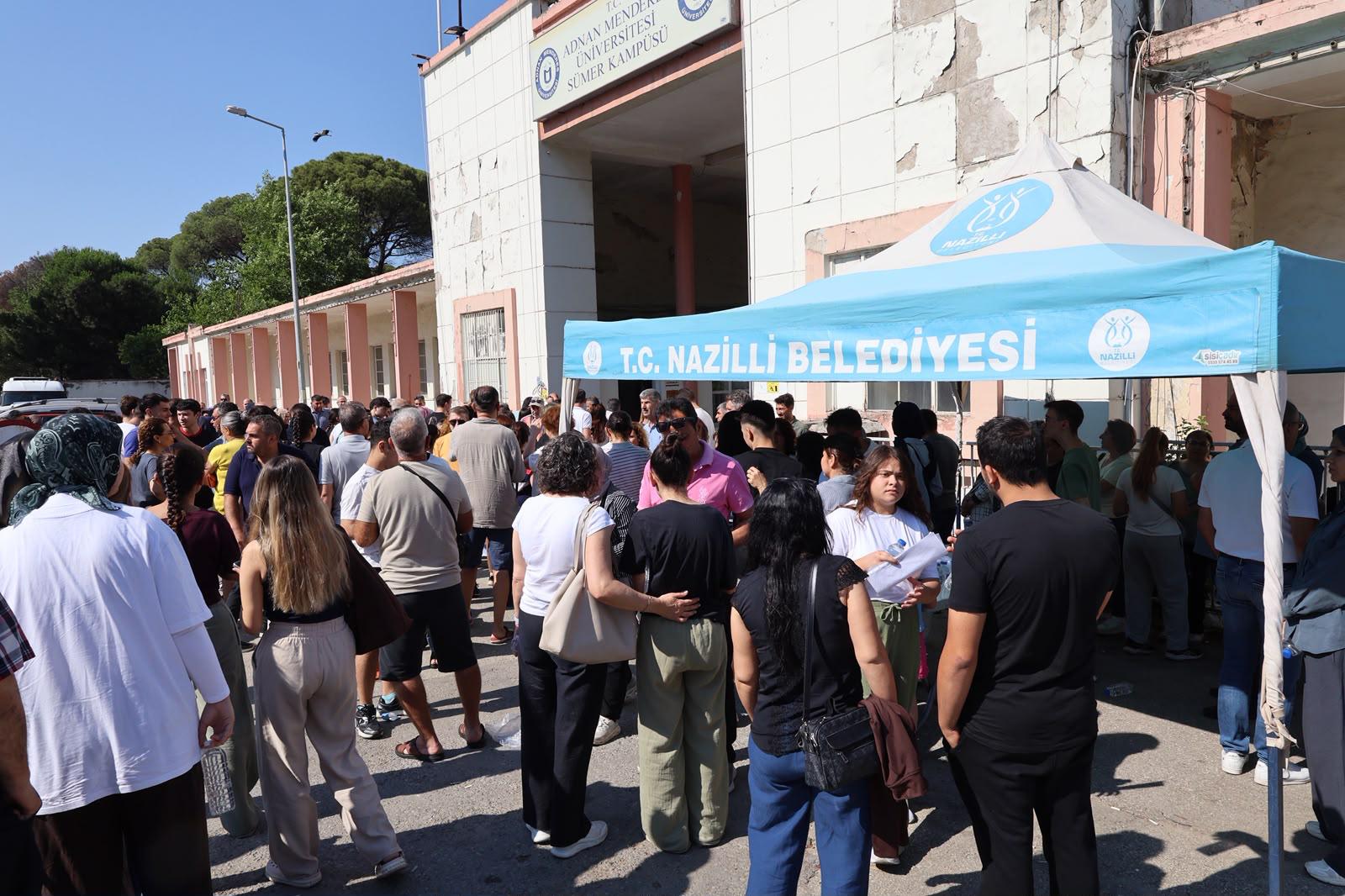 Nazilli Belediyesi’nden YKS Adaylarına ve Ailelerine Anlamlı Destek